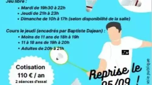 C’EST LA RENTRÉE POUR  « ZEM’BAD LE MONTAT »