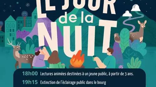 "LE JOUR DE LA NUIT" SAMEDI 12 OCTOBRE - SALLE DES FËTES